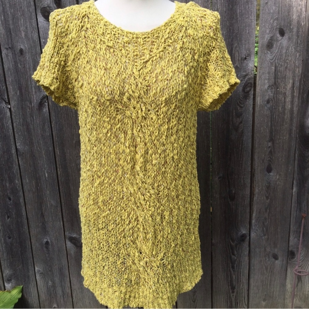 Moth Yellow Sweater from Anthropologie